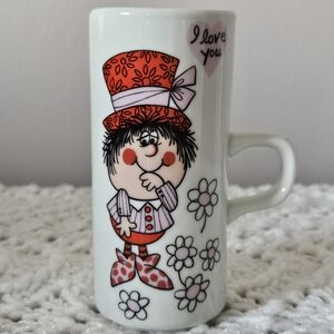 Royal Crown Arnart Smug Mugs I Love You by Kitty Vintage Mug